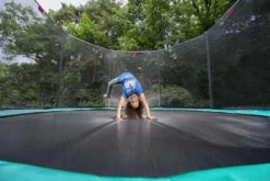 BERG Trampolin InGround Rund 430 Cm Schwarz Mit Sicherheitsnetz Comfort Favorit -Globbervi Verkaufe a422ddf5a896dc248f65a383aba94293