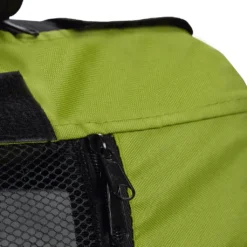 Zoomundo Hundeanhänger Fahrradanhänger Für Hunde - In Grün/Schwarz - Silver Frame -Globbervi Verkaufe a45352c5b5222d832b9b11fd2368b06b