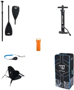 Wattsup SAR 10 Combo 10'0" Aufblasbar Sup Board Stand Up Paddle Komplette Packung 305x81x15 Cm Mit Kajak Sitz Und Doppelpaddel -Globbervi Verkaufe a4f35e52c8d5a7bee5a7b26c4836d2a8