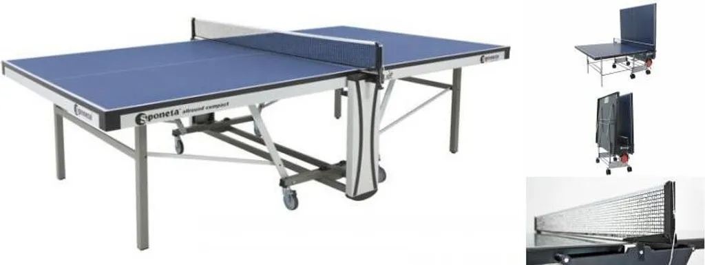 Sponeta S 3-47 I Indoor-Tischtennisplatte, 19mm, Blau, Mit Netz; 202.7410/L 9 Sponeta S 3-47 I Indoor-Tischtennisplatte, 19mm, Blau, Mit Netz; 202.7410/L – Bild 9