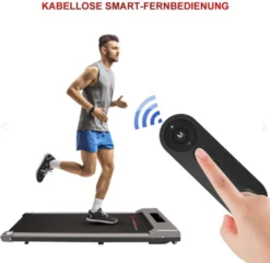HomeFitnessCode Laufbänder, Elektrisch Klappbar Laufbänder, 750 W, Einstellbare Geschwindigkeit Von 1-10 Km, LCD-Bildschirm Und Kalorienzähler, Bis 100 Kg, Für Büro & Zu Hause, Grau -Globbervi Verkaufe a5d9e24d6a2e5c397c137f62dcda942a
