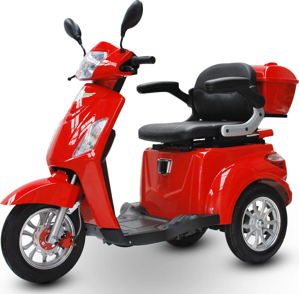 ECO ENGEL 500 Rot, 25 Km/h, 1000 Watt Seniorenmobil Elektromobil Seniorenfahrzeuge 1 ECO ENGEL 500 Rot, 25 Km/h, 1000 Watt Seniorenmobil Elektromobil Seniorenfahrzeuge