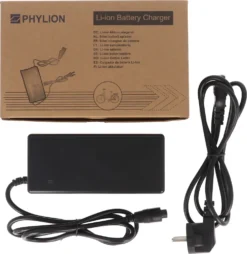 Phylion Ladegerät Für E-bike 42V Ladestrom 2A Stecker 5-polig Rund Phylion SSLC084V42XH -Globbervi Verkaufe a65e46471325e6fb19003320c7f1f56b