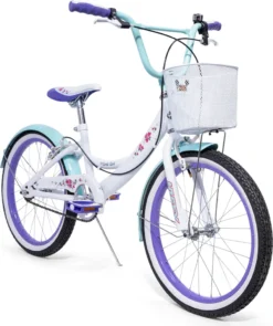 Huffy Girly Girl 20 Zoll Fahrrad, Kinderfahrrad, Mädchenfahrrad, 7 Bis 9 Jahre, Weiss