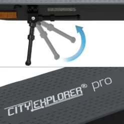 ECD Germany City Explorer Pro E-Scooter ABE Mit Straßenzulassung - EKFV StVZO - 20km/h - 350W - 7,5Ah Lithium-Akku - 40km Reichweite - 8,5 Zoll - Last 120kg - Faltbar - Elektroscooter Mit Display Alu Elektroroller -Globbervi Verkaufe a7708aa49b33ffcfd68215d2af086e4e