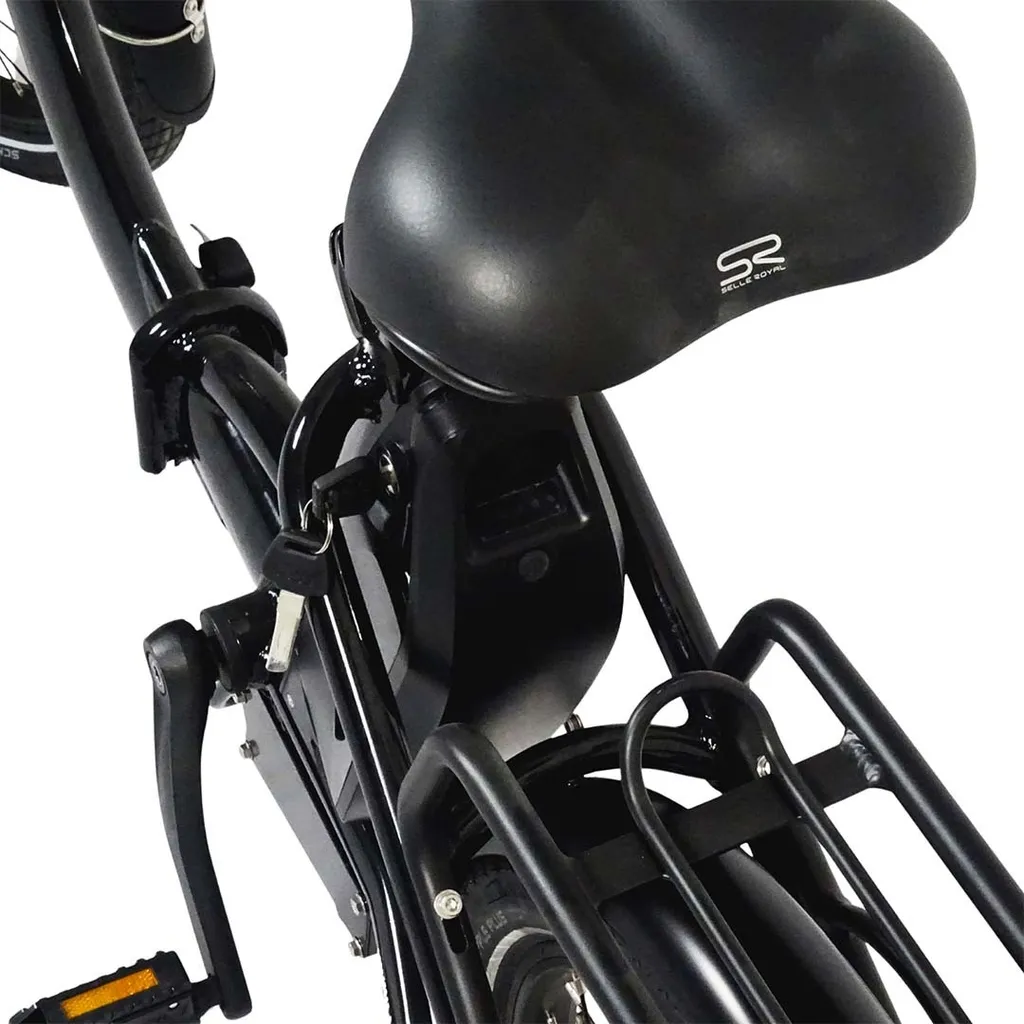 Urbanbiker Mini E-Bike Klapprad 20 Zoll, 36V 14Ah (504Wh) Akku, 250W Motor Faltrad Pedelec Schwarz 7 Urbanbiker Mini E-Bike Klapprad 20 Zoll, 36V 14Ah (504Wh) Akku, 250W Motor Faltrad Pedelec Schwarz – Bild 7