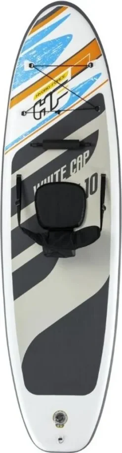 Bestway SUP Board-Set White Cap 305x84x12cm -Globbervi Verkaufe a785d35715337b9aed40b84b796db7e2