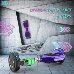 Hoverboards,Hoverboards Kinder,6,5 Zoll Self Balance Scooter,E-Scooter Mit Schönen LED-Lichtern,Bluetooth-Lautsprecher,Geschenk Für Kinder -Globbervi Verkaufe a7aa4a6d6683af8a542980f2d446b3cb