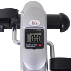 HOMCOM Heimtrainer Mini Bike Pedaltrainer Trainingsrad Fahrradgerät Mit LCD-Display Metall Silber 35 X 40 X 31 Cm -Globbervi Verkaufe a8a527686ed98c609dba8579ef3c6750