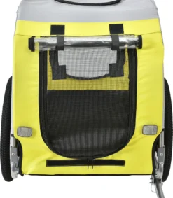 Pro-Tec Fahrradanhänger Hundeanhänger Hunde Transport Bis Zu 26 Kg Anhänger Fahrrad Trailer Gelb [pro.tec] -Globbervi Verkaufe aa36794fbb05066ccadc02d5dff2dfcb
