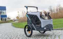 TRIXIE Hunde-Fahrradanhänger M Grau -Globbervi Verkaufe aabb8919873c9b5fc5aa0d383a2bfe68
