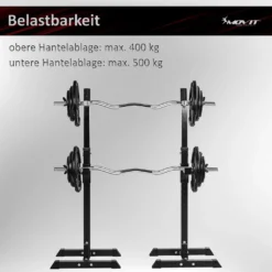 MOVIT® Squat Rack, Schwarz -Globbervi Verkaufe aae93a0f19ffb0683e051917b554bb43