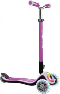 GLOBBER ELITE PRIME, Pink Mit Leuchtrollen Und Flashlight