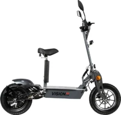 Elektroroller EFlux Vision X2 1500 Watt - Elektro - Roller - E-Scooter - Straßenzulassung - (Grau) - 50 Km Reichweite - Klappbar -Globbervi Verkaufe ab78d6ec27651116defb2b9578a0dfb9