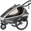 Qeridoo Kidgoo1 Grau Kinderanhänger