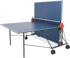 Sponeta S 1-43 I Indoor-Tischtennisplatte, 19mm, Blau, Mit Netz, 214.3010/L -Globbervi Verkaufe abcfdd741e2bd21df867d66584cfc27e