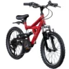 Galano FS180 Kinderfahrrad Ab 6 Jahre 120-135cm Mädchen Jungen Fahrrad 20 Zoll 6 Gang Mountainbike Fully Mit V-Brakes MTB