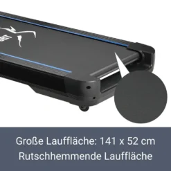 ArtSport Laufband Speedrunner 7000 Klappbar, Bis 150 Kg Belastbar, Mit Kinomap Funktion, Extra Breite 52 Cm Lauffläche, Bis 22 Km/h Einstellbar, 22 Steigungsstufen, Leiser Elektromotor, LCD Display -Globbervi Verkaufe ad13db703229ef5bb6193d154e6bde03