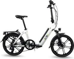 LLobe Falt E-Bike 20" EasyStar Gala Weiß, 36V / 10Ah