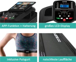 Motorisiertes Laufband Mit LCD-Display Elektrisches Fitnessgerät Heimtrainer App -Globbervi Verkaufe ae9ab2e5eff59337f46388917a2a5d99