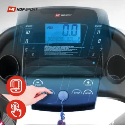 Hop-Sport Laufband HS-1000LB Elektrisch 2.0 PS Bis 14 Km/h 12 Programme, Bis 150 Kg -Globbervi Verkaufe af4e0abcbd3180a7649baac4f0a0c8fc