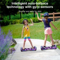 Hoverboard 6,5 LED Mit Bluetooth|die Tasche |LED| Leistungsstarkem 2*350W Motor Chrome Lila Flash Selbstausgleichender Elektroroller Mit Blinkt Elektroscooter Skateboard Segway Neues Modell Spielzeug Und Geschenk Für Kinder -Globbervi Verkaufe b1456396fb69376fd861c701605a82c9