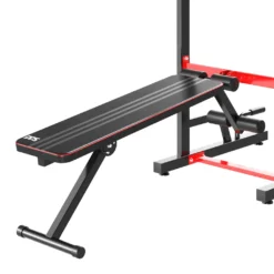 HOMCOM Power Tower Dip Station Büro Fitnesscenter Multifunktionale Kraftstation Höhenverstellbar Täglich Training Klappbar Rückenbrett Stahl PP PVC Schwarz+Rot 94 X 174 X 180-230 Cm 11 HOMCOM Power Tower Dip Station Büro Fitnesscenter Multifunktionale Kraftstation Höhenverstellbar Täglich Training Klappbar Rückenbrett Stahl PP PVC Schwarz+Rot 94 X 174 X 180-230 Cm -Globbervi Verkaufe b1c287209857687bda4115c7f8f001c6