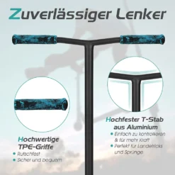 COSTWAY Stunt Scooter Trick Roller Bis 100KG Belastbar Freestylescooter Tretroller Kickscooter Ideal Für Anfänger & Fortgeschrittene -Globbervi Verkaufe b2b84d48775a2bfb6ccc40b00a9a7853