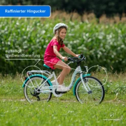 Bergsteiger Atlantis 20 Zoll Kinderfahrrad, Geeignet Für 6, 7, 8, 9 Jahre, StVZO, Shimano 6 Gang-Schaltung, Mädchen-Fahrrad Mit Dynamo-Licht -Globbervi Verkaufe b2d5a98446c302f2c48c7cd86c9c0a7e