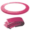 Randabdeckung Für Garten - Trampolin Mit Ca. Ø 305 Cm | KINETIC SPORTS | UV Beständig | Reißfest | Outdoor Und Indoor Geeignet | PINK