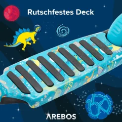 AREBOS Cityroller, Tretroller, Scooter, Höhenverstellbarer Lenker Und Sitz, LED-XXL Räder, Tritt-Bremse, Für Kinder, Bis 40 Kg Belastbarer Roller, Kickroller, Kickscooter, Blau 12 AREBOS Cityroller, Tretroller, Scooter, Höhenverstellbarer Lenker Und Sitz, LED-XXL Räder, Tritt-Bremse, Für Kinder, Bis 40 Kg Belastbarer Roller, Kickroller, Kickscooter, Blau -Globbervi Verkaufe b62f265f08dfdb5103df9793a537491e