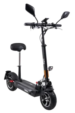 EFlux Lite Six 1000W Elektro Roller - E-Scooter - Straßenzulassung - Elektroroller - (Schwarz) - 45 Km Reichweite - Lithium-Ionen-Akku -Globbervi Verkaufe b6958ead985b2639a68504f951b08bdc