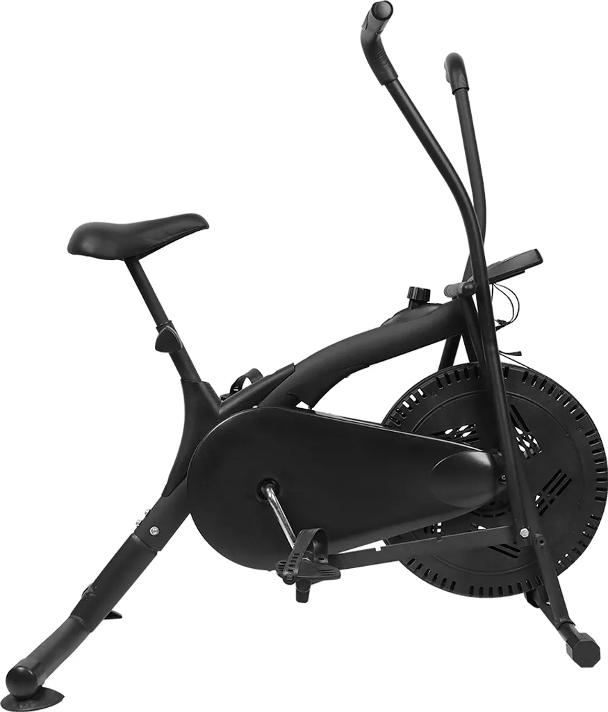 Dazhom® Air Bike Heimtrainer Fitnessbike Schwungrad, LCD Display & Pulssensoren Fitnessbike Fitness Fahrrad 2 Dazhom® Air Bike Heimtrainer Fitnessbike Schwungrad, LCD Display & Pulssensoren Fitnessbike Fitness Fahrrad – Bild 2