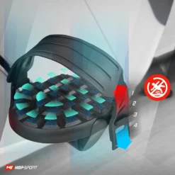 Hop-Sport Liegeergometer HS-035L Solo - Sitz-Heimtrainer Für Senioren - Liegefahrrad Belastbar Bis 135kg - Liegend Fahrradtrainer Für Zuhause Silber -Globbervi Verkaufe b9ccd75e12c89b18c9fe94251d5efaa5