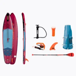 Jobe Adventure Duna 11.6 Aufblasbares SUP Board Paket Wassersport Burgundy Blue -Globbervi Verkaufe b9e30c8ddd2f512d0c846b530d410dfd
