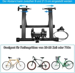 COSTWAY Rollentrainer Mit 5 Gänge Heimtrainer 150kg Belastbar Fahrradtrainer 26-28 Zoll Und 700c Fahrrad Stahl 10 COSTWAY Rollentrainer Mit 5 Gänge Heimtrainer 150kg Belastbar Fahrradtrainer 26-28 Zoll Und 700c Fahrrad Stahl -Globbervi Verkaufe bb1edd0d4e2203a1bfb07c2676ad88b2