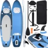 VidaXL SUP-Board-Set Aufblasbar Marineblau 360x81x10 Cm
