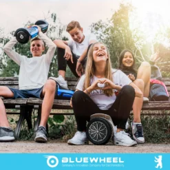 8.5“ Premium Offroad Hoverboard Bluewheel HX510 SUV Farbe: Rot - Deutsche Qualitäts Marke - Kinder Sicherheitsmodus & App - Bluetooth - Starker Dual Motor - Aluminium Case Elektro Skateboard Selbstausgleichender Elektroroller -Globbervi Verkaufe bb7d00833a124675d10b94b094f46034 1