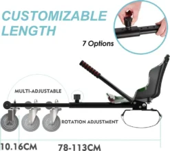 Hoverkart Kompatibel Mit Allen Hoverboards - 6,5/8 / 8,5/10 Zoll Für Erwachsene Und Kinder Camouflage, Go Kart ,Hoverboard-Sitz -Globbervi Verkaufe bc14e82567aa71a93f94d8f6c7e03a0a 1