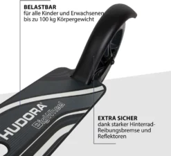 Hudora 14825 Big Wheel 205 Black/anthrazit -Globbervi Verkaufe bc3c04874c7c5dcba66fdf39ff4bd9b3