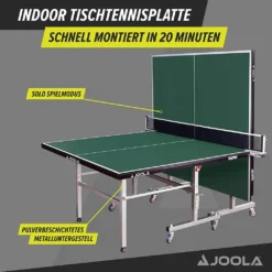 Joola Tischtennisplatte Transport, Blau, 19mm -Globbervi Verkaufe bc5c76e5e22fade4b72532f755883b3d