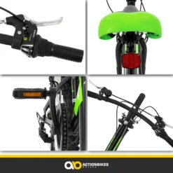 Actionbikes Kinderfahrrad Arrow 24 Zoll - Handschaltung - Kinder Fahrrad - Kettenschutz - Fahrradständer - Jugend Fahrrad - Kinderrad - Bike - Rad - 8 - 12 Jahre -Globbervi Verkaufe bcb1e8be592010d20a722340783a7892