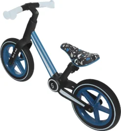 Skiddoü Laufrad Ronny 12 Zoll Räder Aluminium-Rahme Höhenverstellbar Lenkradschloss Balance Bike Einheitsgröße Retro Design Blau -Globbervi Verkaufe bd5e5b4b1b00a5da9cc852365f7fe3ba