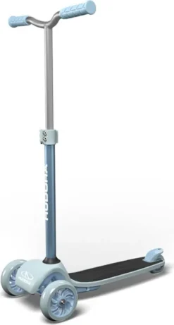 HUDORA Tri-Scooter, Blue - Faltbar & Höhenverstellbar - Tretroller Für Kinder - Bis Zu 100kg