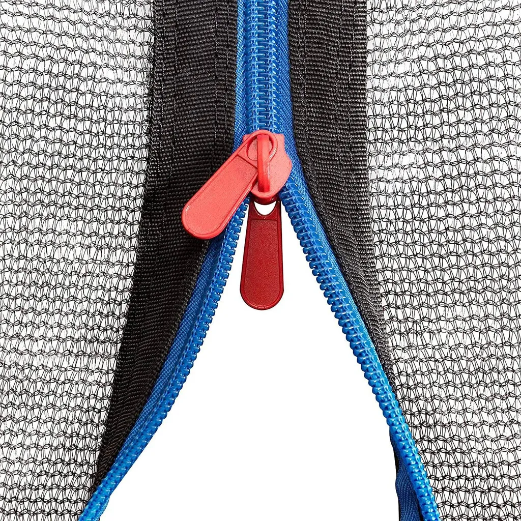 EUGAD Gartentrampolin Mit Sicherheitsnetz Sprungfedern Kindertrampolin SÜD GS Komplettset Belastbar 100-150 Kg Schwarz Ø244cm 5 EUGAD Gartentrampolin Mit Sicherheitsnetz Sprungfedern Kindertrampolin SÜD GS Komplettset Belastbar 100-150 Kg Schwarz Ø244cm – Bild 5