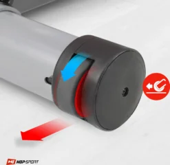 Hop-Sport Liegeergometer HS-035L Solo - Sitz-Heimtrainer Für Senioren - Liegefahrrad Belastbar Bis 135kg - Liegend Fahrradtrainer Für Zuhause Silber -Globbervi Verkaufe bf38a328aee32262df9be3853ad93efa