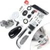 100cc 2-Takt Fahrrad-Motor-Kit, 44 Zähne Motorisierte Fahrrad Benzinmotor Motor Kit Fahrrad Umrüstsatz, Für 26"/ 28" Fahrrad