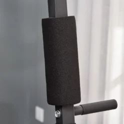 HOMCOM Gym Kraftstation Fitnessstation Multigym Fitnesscenter Fitnessgerät Inkl. Gewichten Mit Rollenpolsterung Stahl Kunstleder Schwarz 148 X 108 X 207 Cm -Globbervi Verkaufe bfe5d1ca9939c82cfa6709bfa486205a