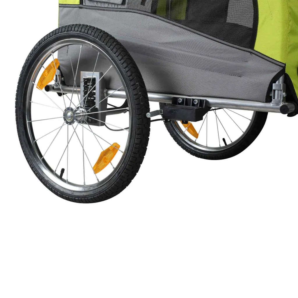 Zoomundo 3in1 Hundeanhänger Fahrradanhänger Hundejogger Für Hunde - LUCKY In Grün 10 Zoomundo 3in1 Hundeanhänger Fahrradanhänger Hundejogger Für Hunde - LUCKY In Grün – Bild 10