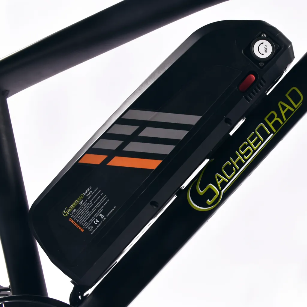 SachsenRad E-Racing Bike R6 Schwarz BB12062 6 SachsenRad E-Racing Bike R6 Schwarz BB12062 – Bild 6